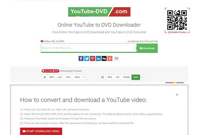 Le meilleur convertisseur gratuit de YouTube en DVD:(1) YouTube-DVD