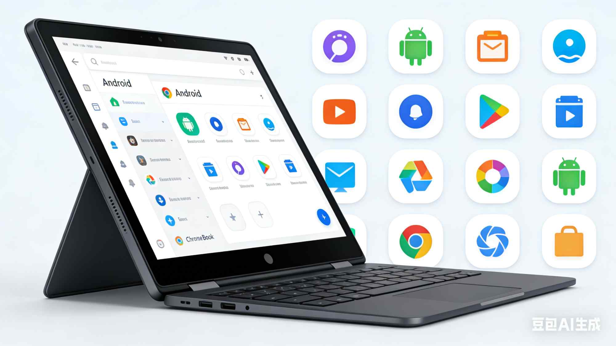 Chromebook mit Android-App (empfohlen für beste offizielle Qualität)