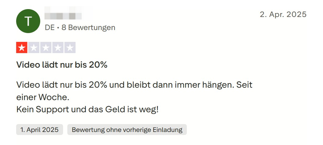 Vor- und Nachteile: Echtes Feedback von Nutzern