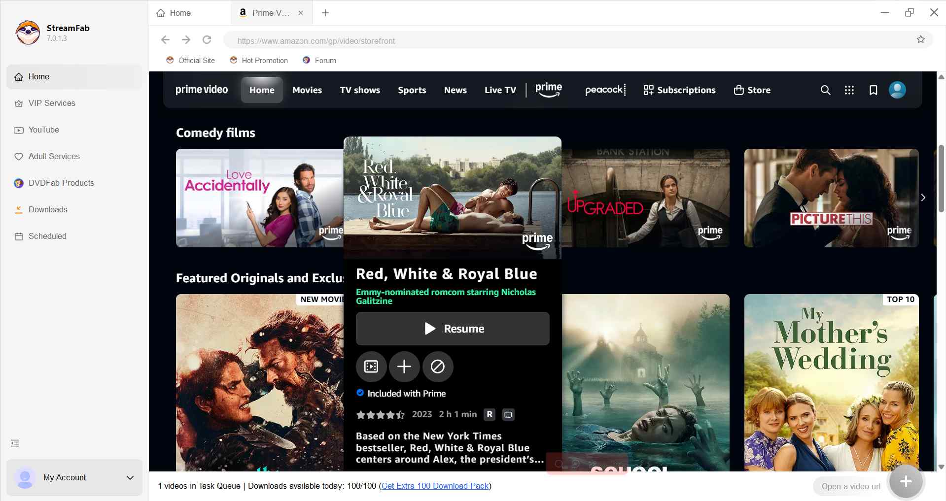 Alternative zu MovPilot: StreamFab Video Downloader