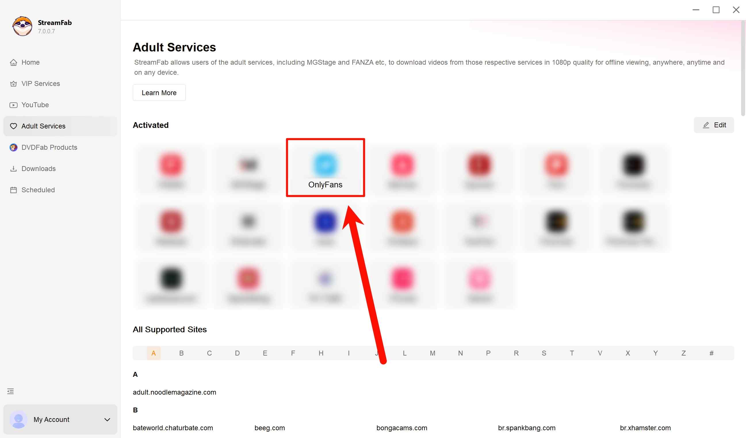 Wie man mit dem StreamFab OnlyFans Downloader OnlyFans-Videos herunterlädt und auf Android überträgt