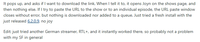 Joyn Community Screenhot