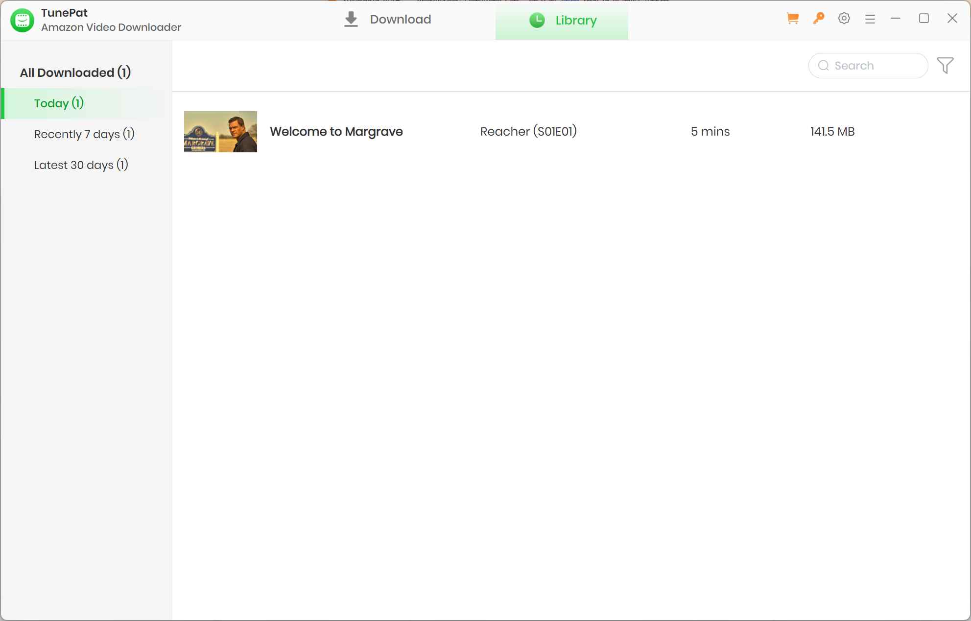 tunepat amazon video downloader review: how to use it step 4