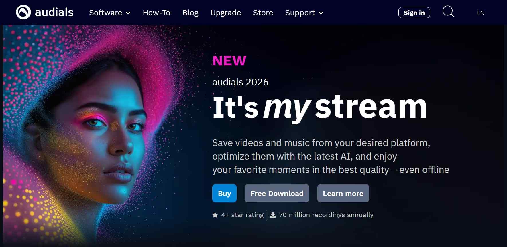 best paramount plus downloader: Audials one 2026