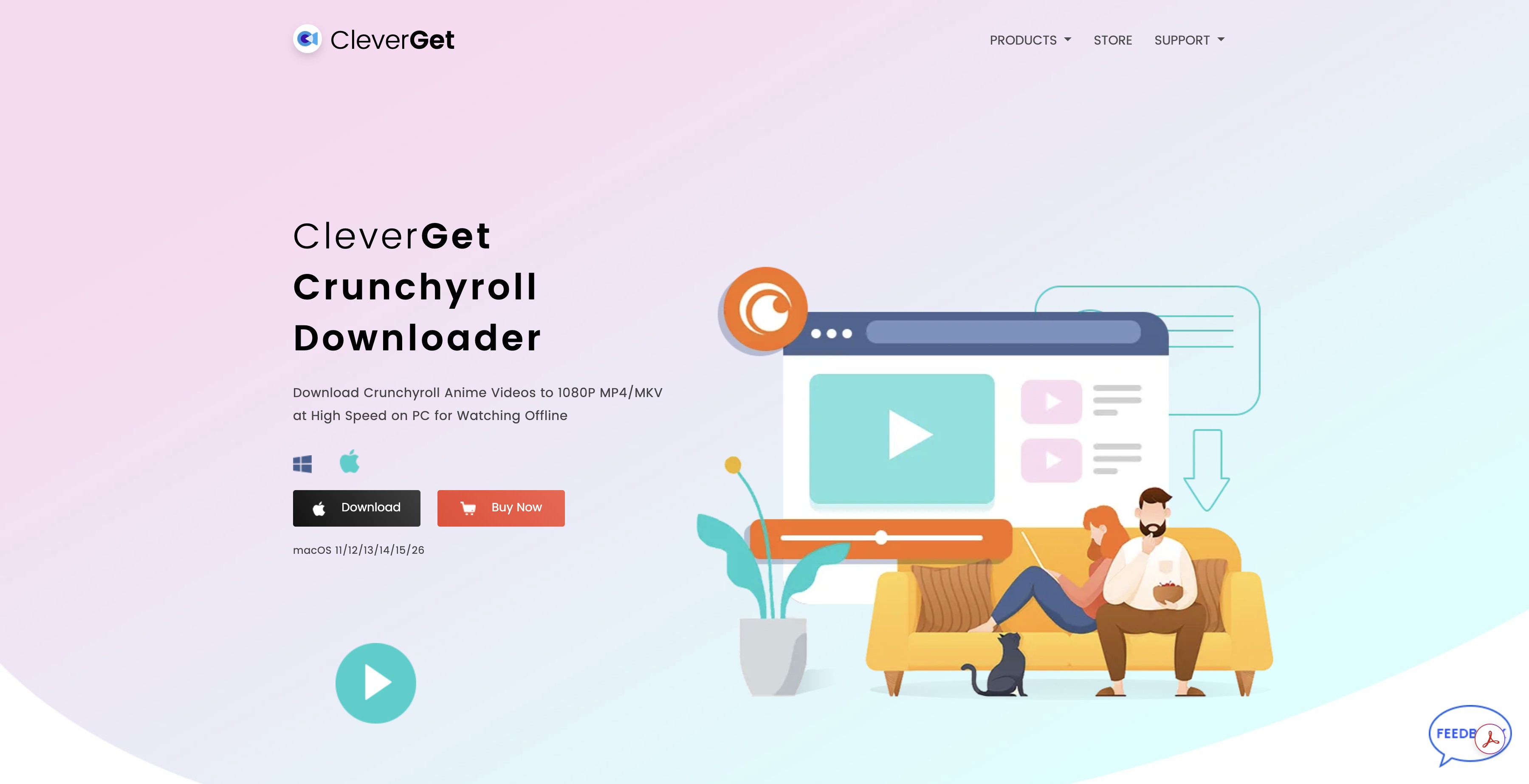 crunchyroll to mp4 converter CleverGet Crunchyroll Downloader