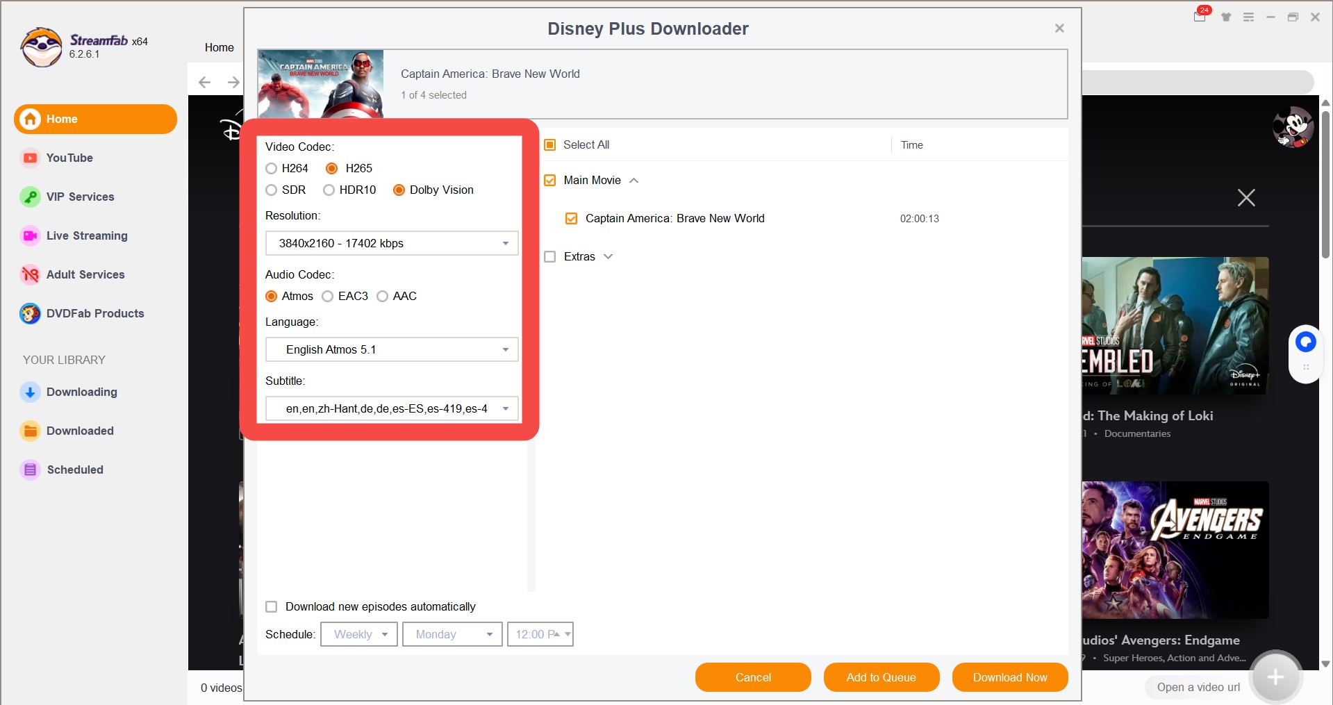 how to download Disney Plus movies on Mac with StreamFab Disney Plus Downloader