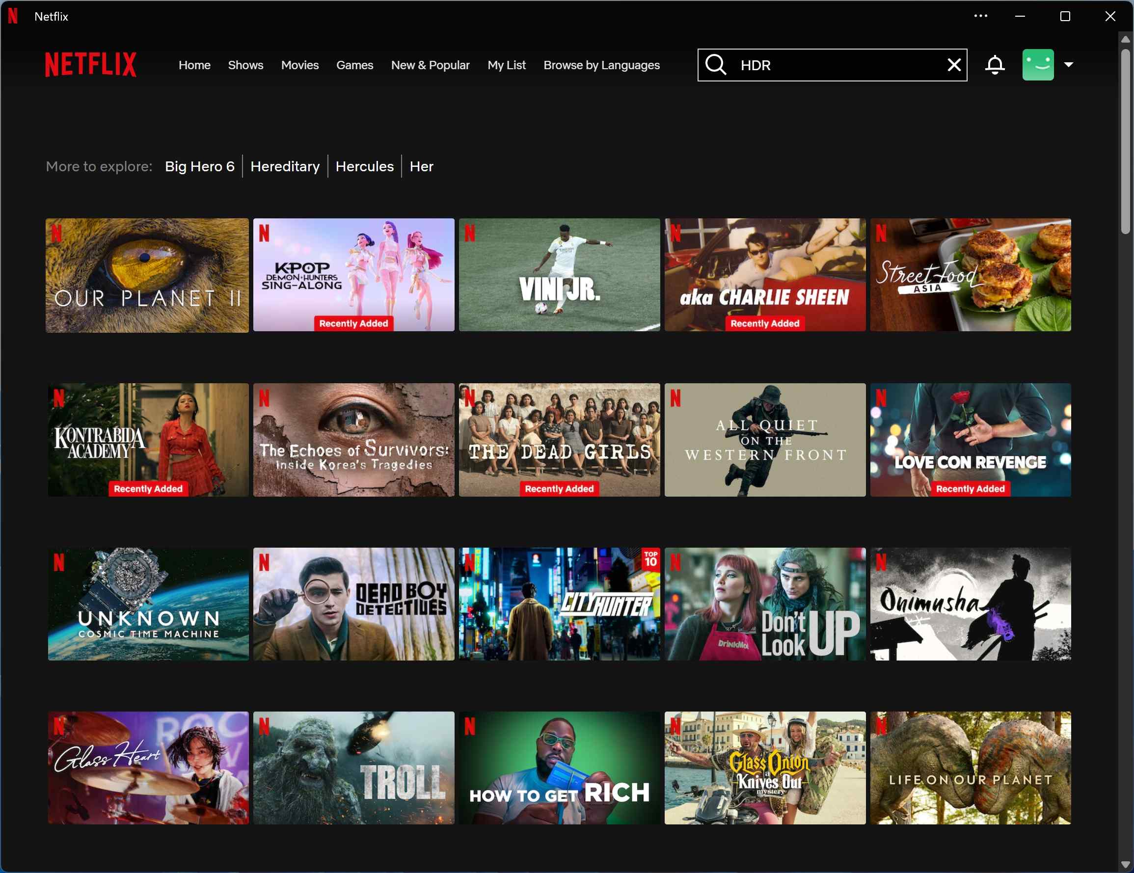 the fact about hdr netflix content: not all titles on netflix supports hdr