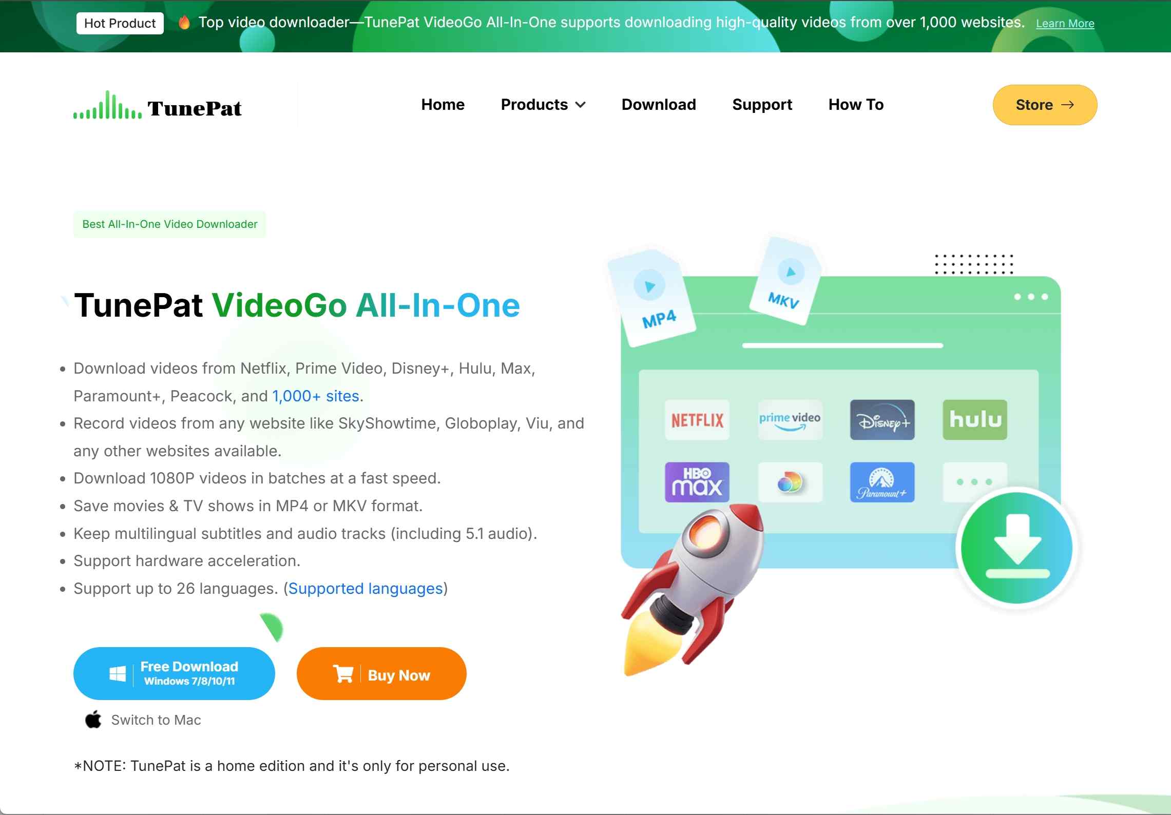 free DRM removal: tunepat