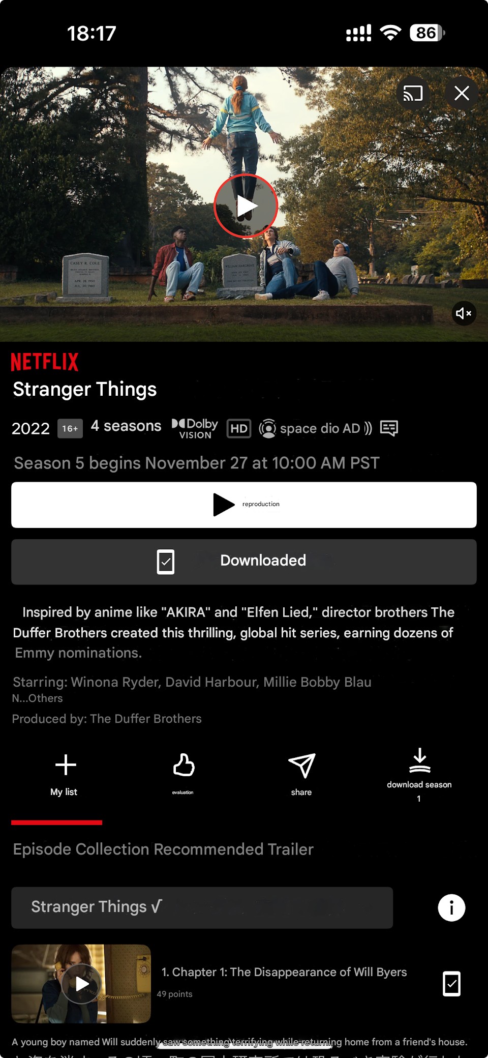netflix-download-limit: no HDR or UHD