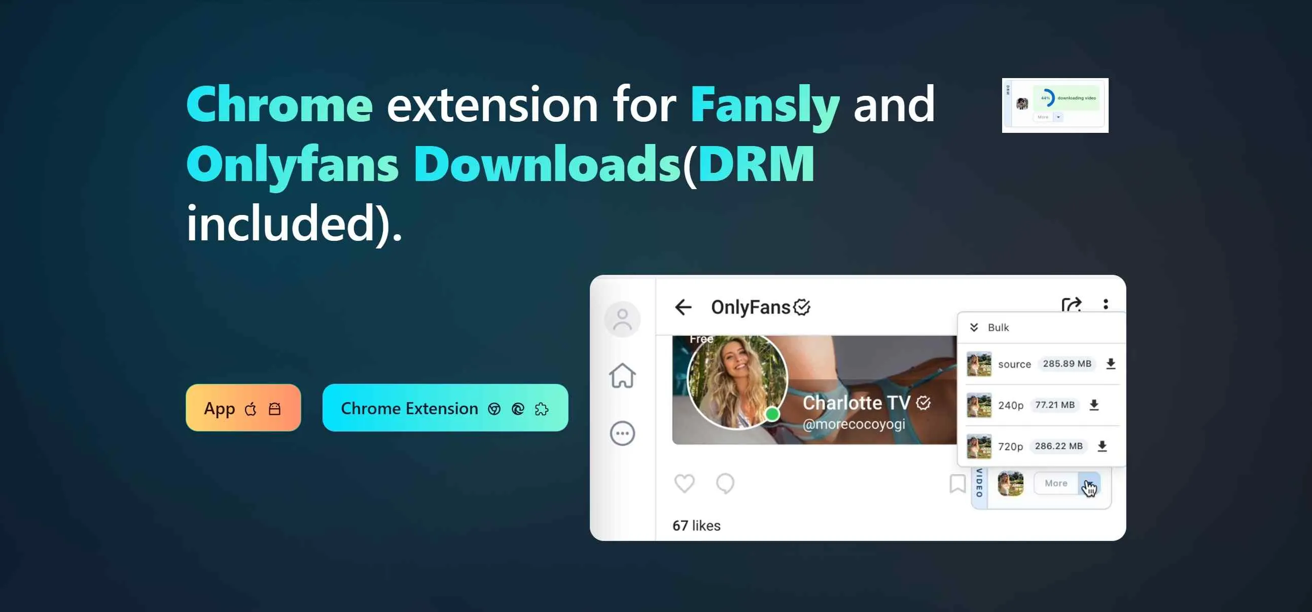 one of the five best onlyfans download chrome extensions: streamfork