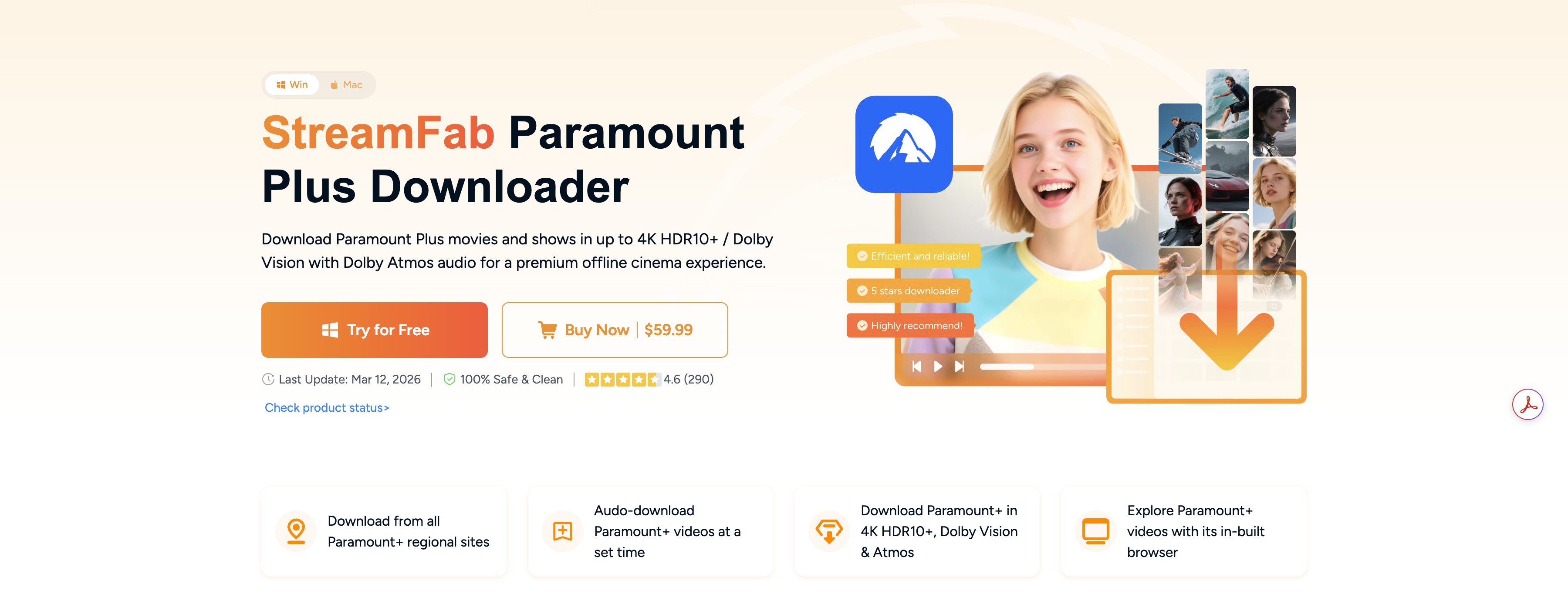 using streamfab paramount plus downloader to remove paramount plus download limit