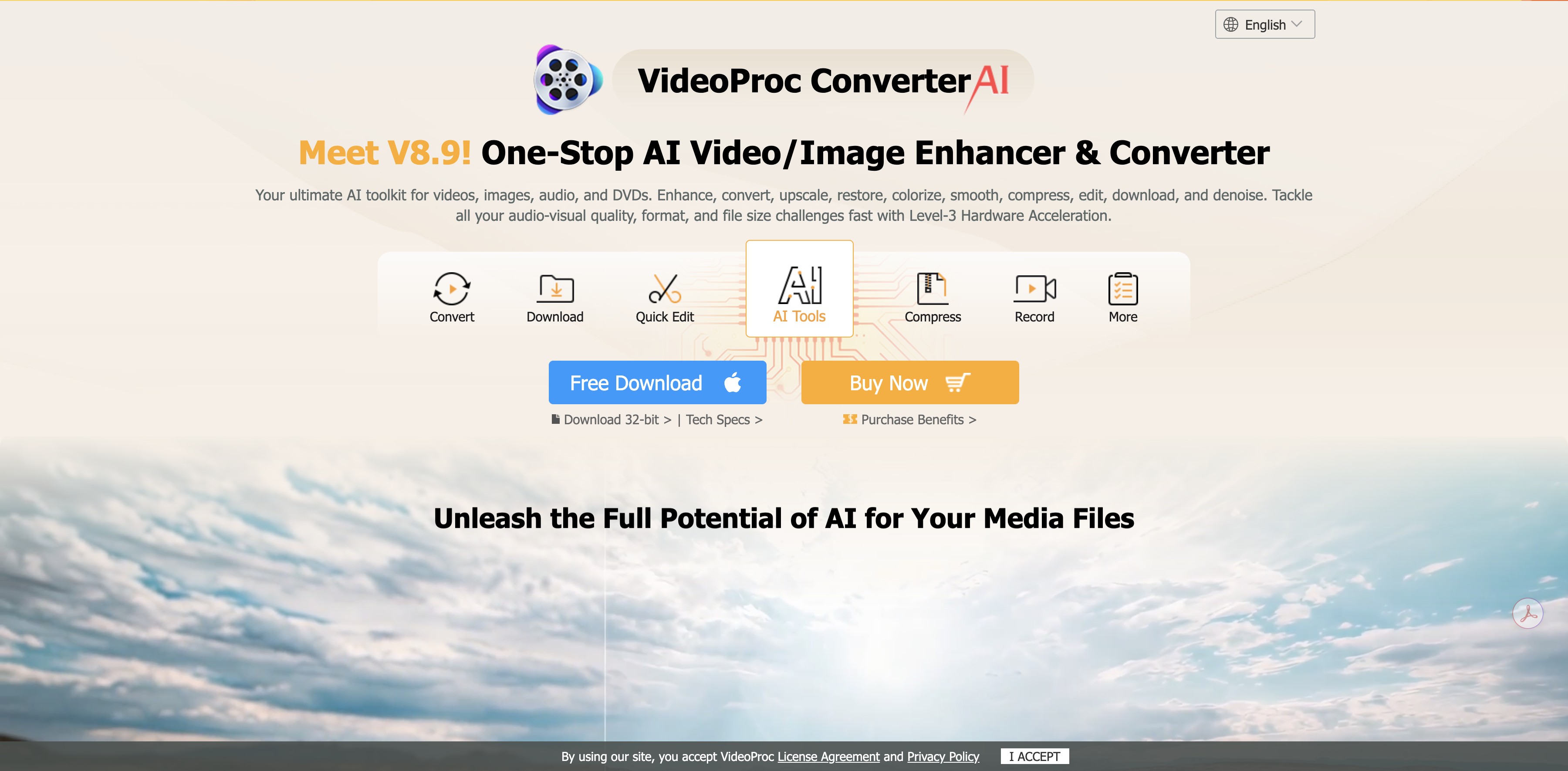 Alternatives à TunePat : VideoProc Converter AI