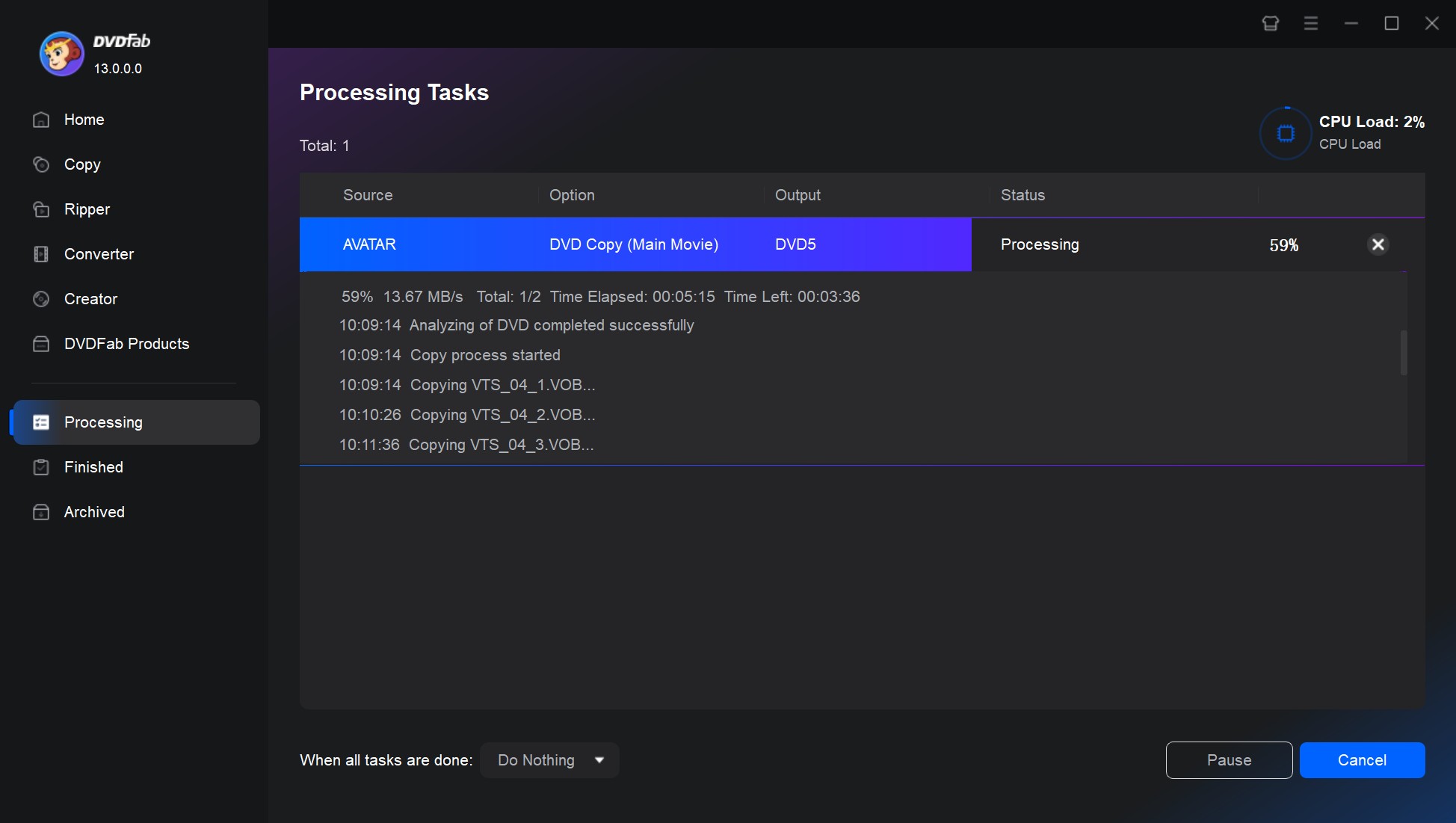How to Rip Blu-ray to ISO file with DVDFab